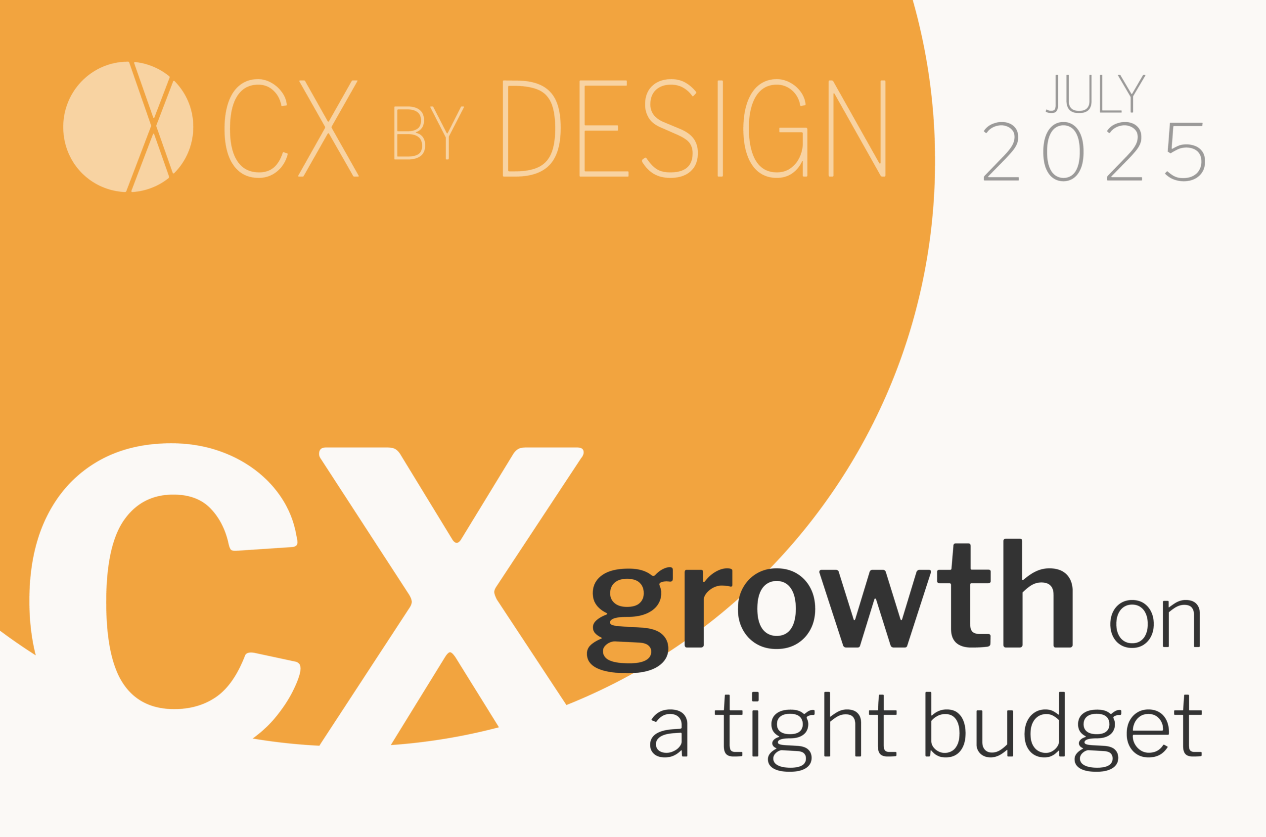 How to invest in CX (When you don’t have much budget to invest)