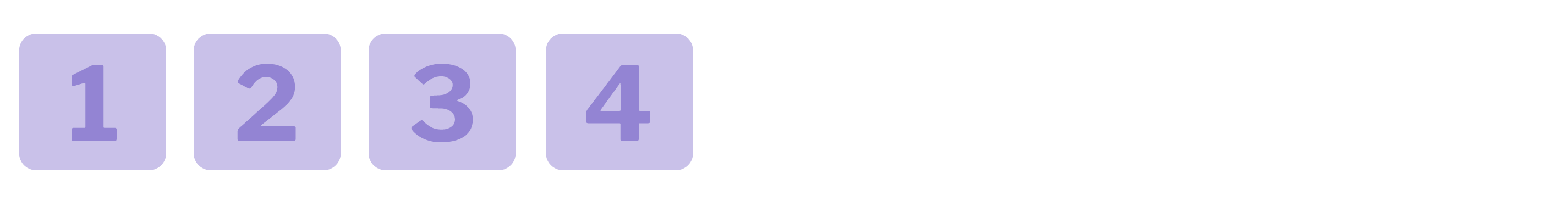 A horizontal sequence of four purple blocks numbered 1 to 4, outlining the four most consistent failure modes that cause an AI roadmap failure: context loss, late-surfacing constraints, overlooked employee experience, and diffused accountability.