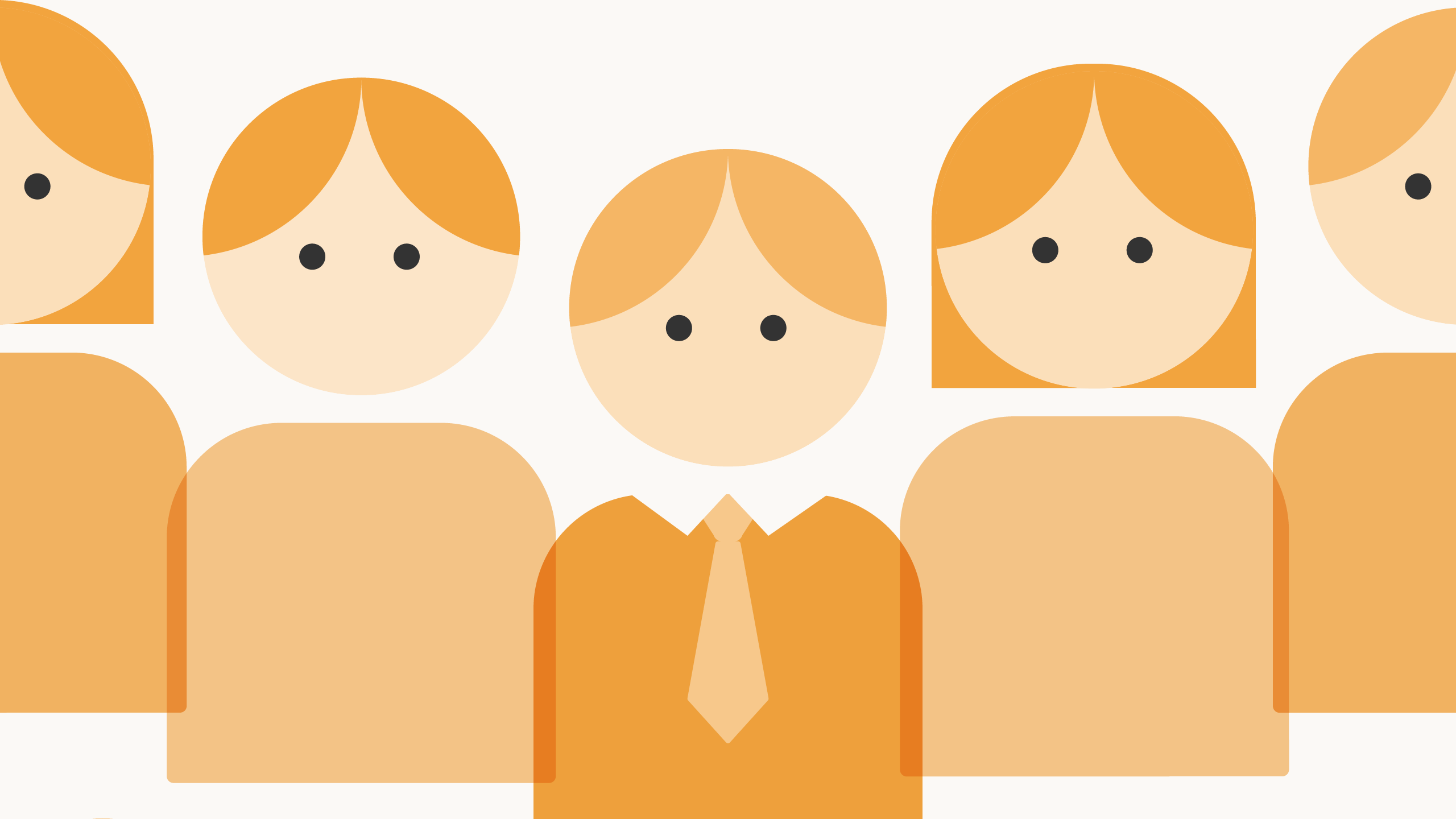 A group of illustrated people representing the team dynamic and cultural fit you should look for when vetting an agency or consultancy